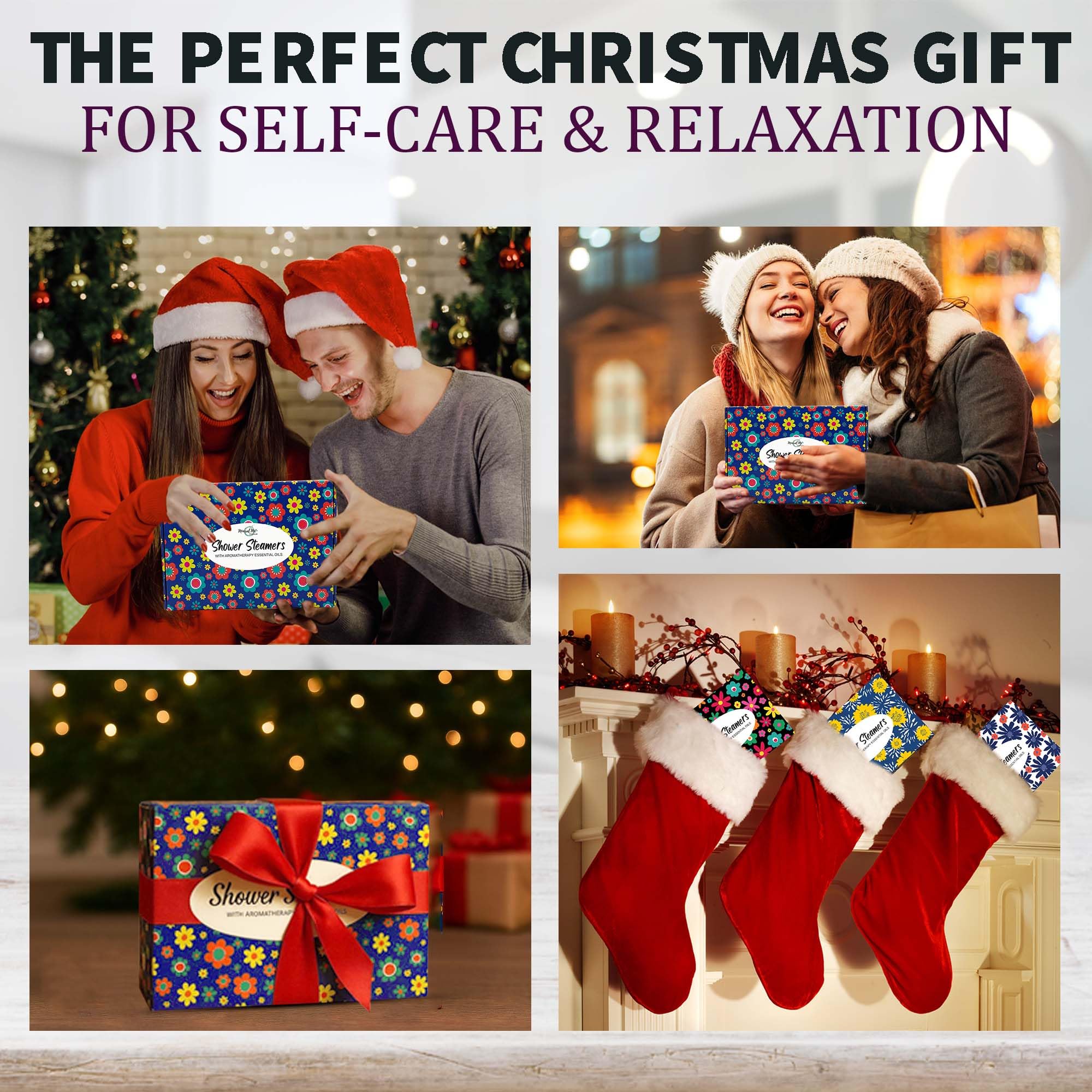 Mineral Me California gift boxes four-pack, ideal for stocking stuffers and gifts