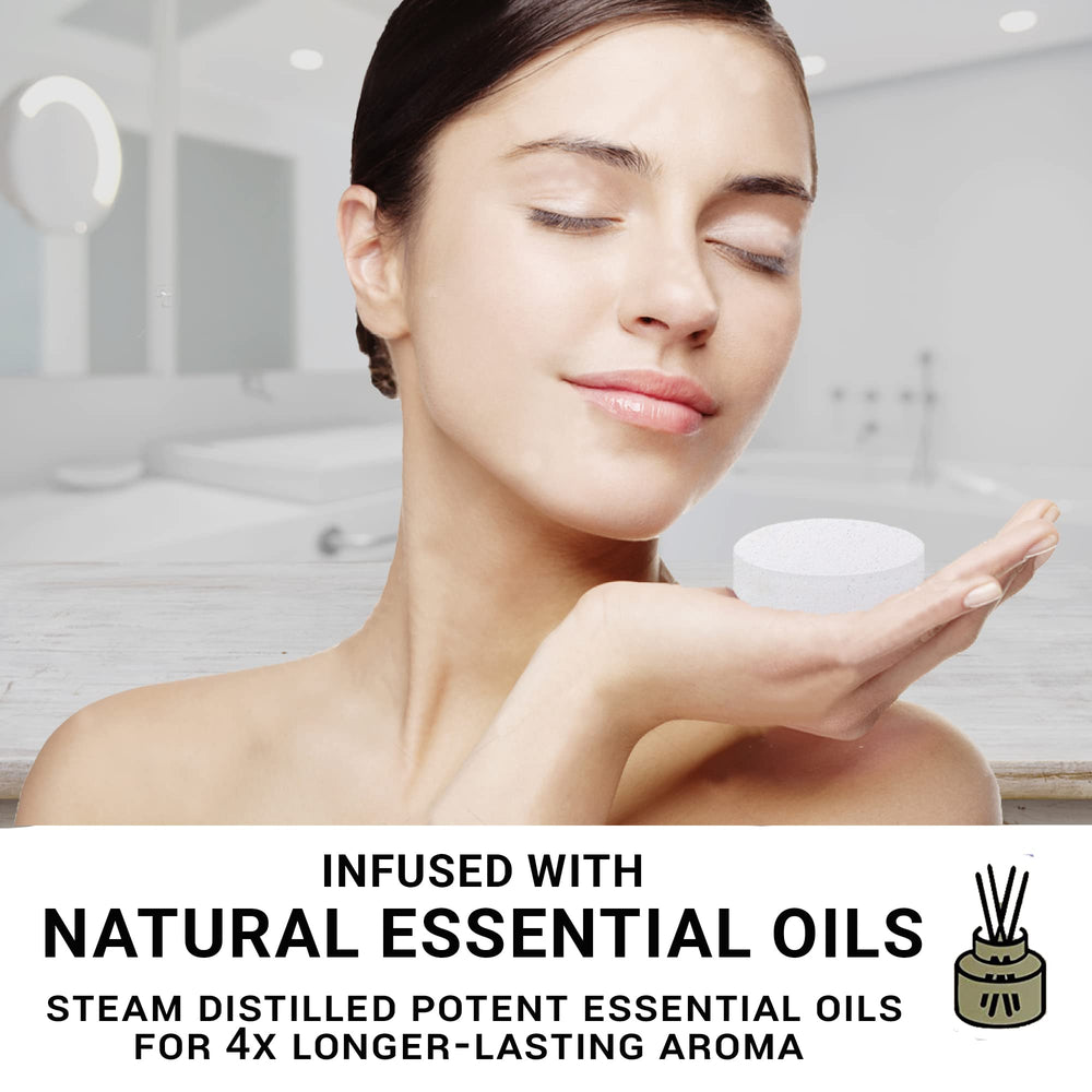 Mineral Me California lavender shower steamer for bedtime calm