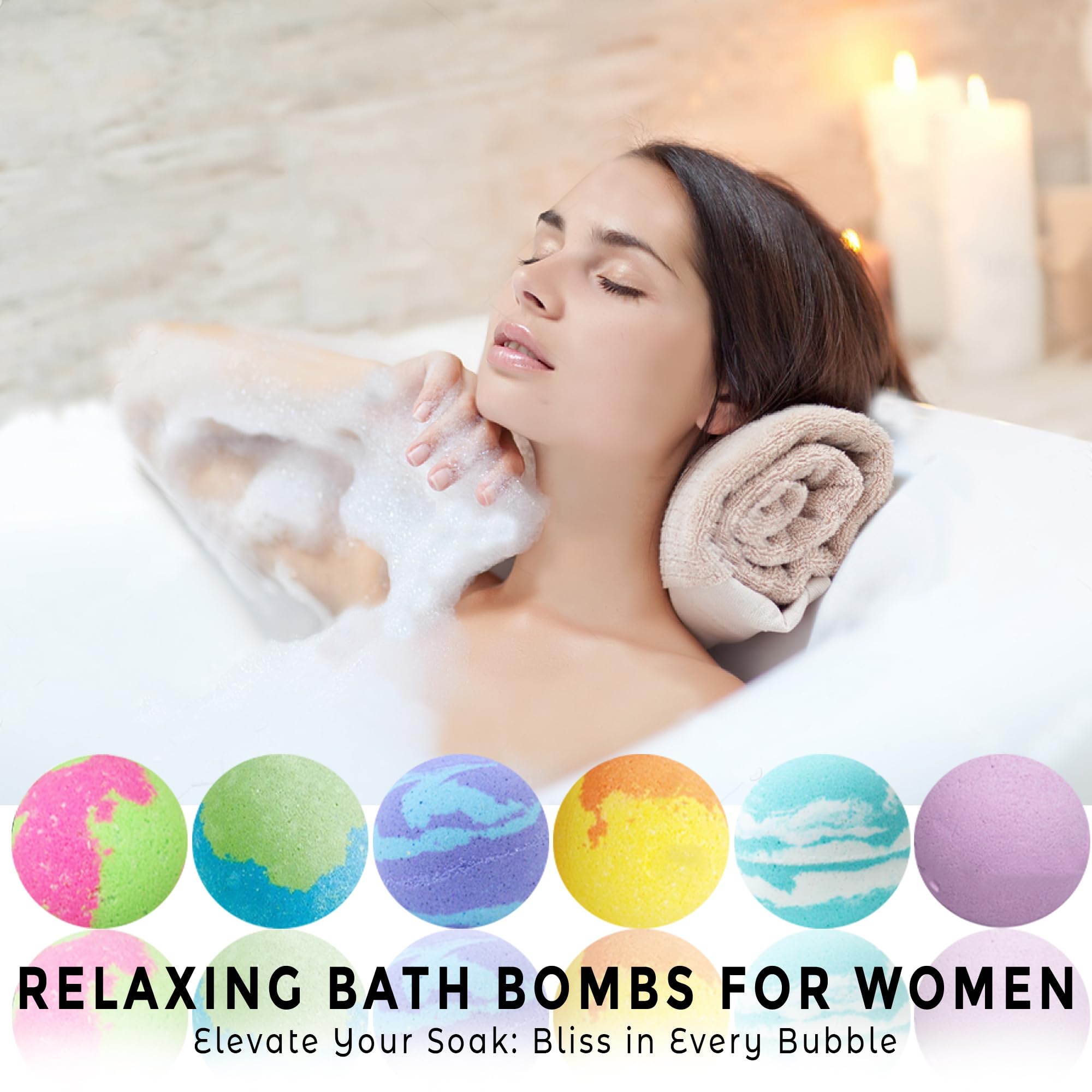 Mineral Me California skin loving moisturizers in bath bombs for a soft soak.