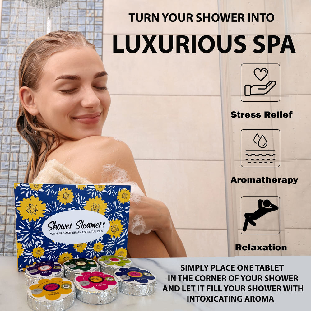 Mineral Me California spa-like shower moment in daily routine with aromatherapy