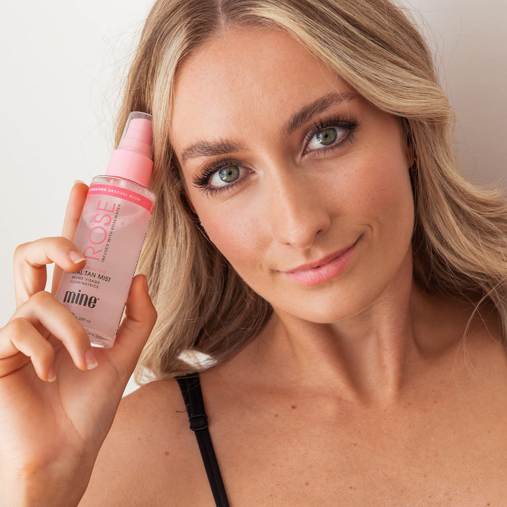 MINETAN BODY.SKIN Rose Face Tan Mist is proudly made in the USA with quality ingredients.