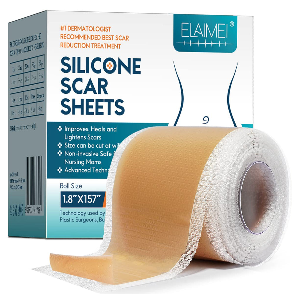 MINGYITUO silicone scar tape packaging ready for at-home scar care and ongoing use.