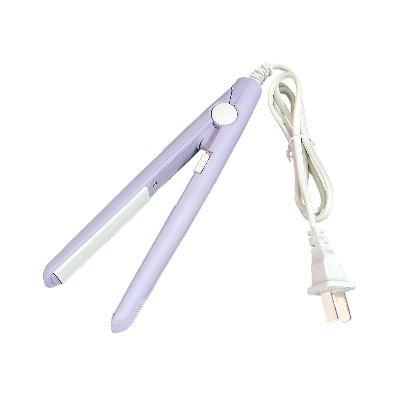 Mini Hair Straightener Purple storage box keeps kit organized.