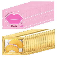 Miniling lip and eye mask collection shows dual care for lips and under-eye area.