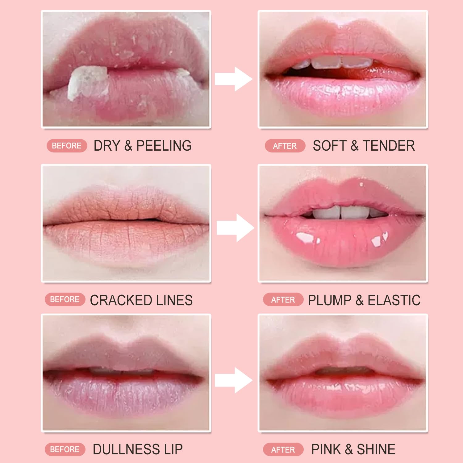 Miniling night lip mask application for overnight hydration and glow
