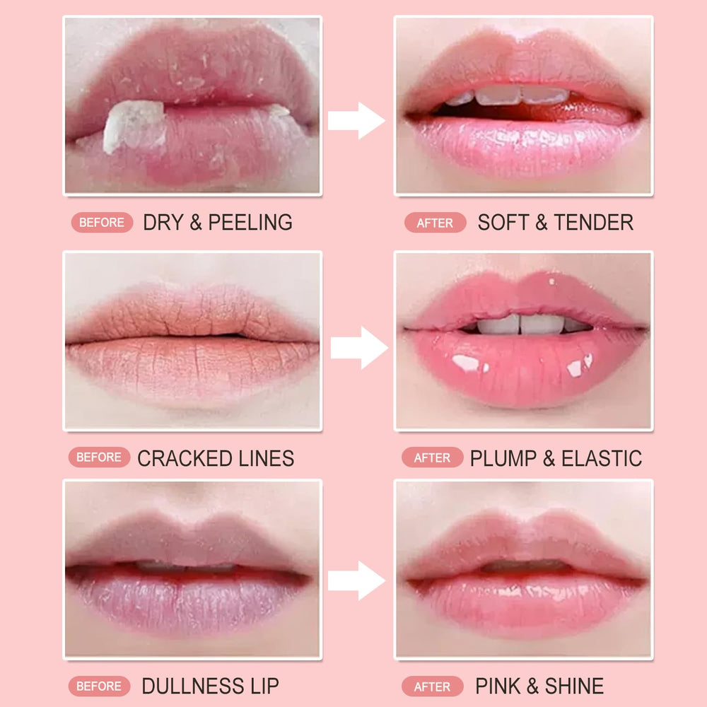 Miniling night lip mask application for overnight hydration and glow