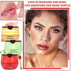 Miniling propolis lip mask overnight hydration for smooth lips