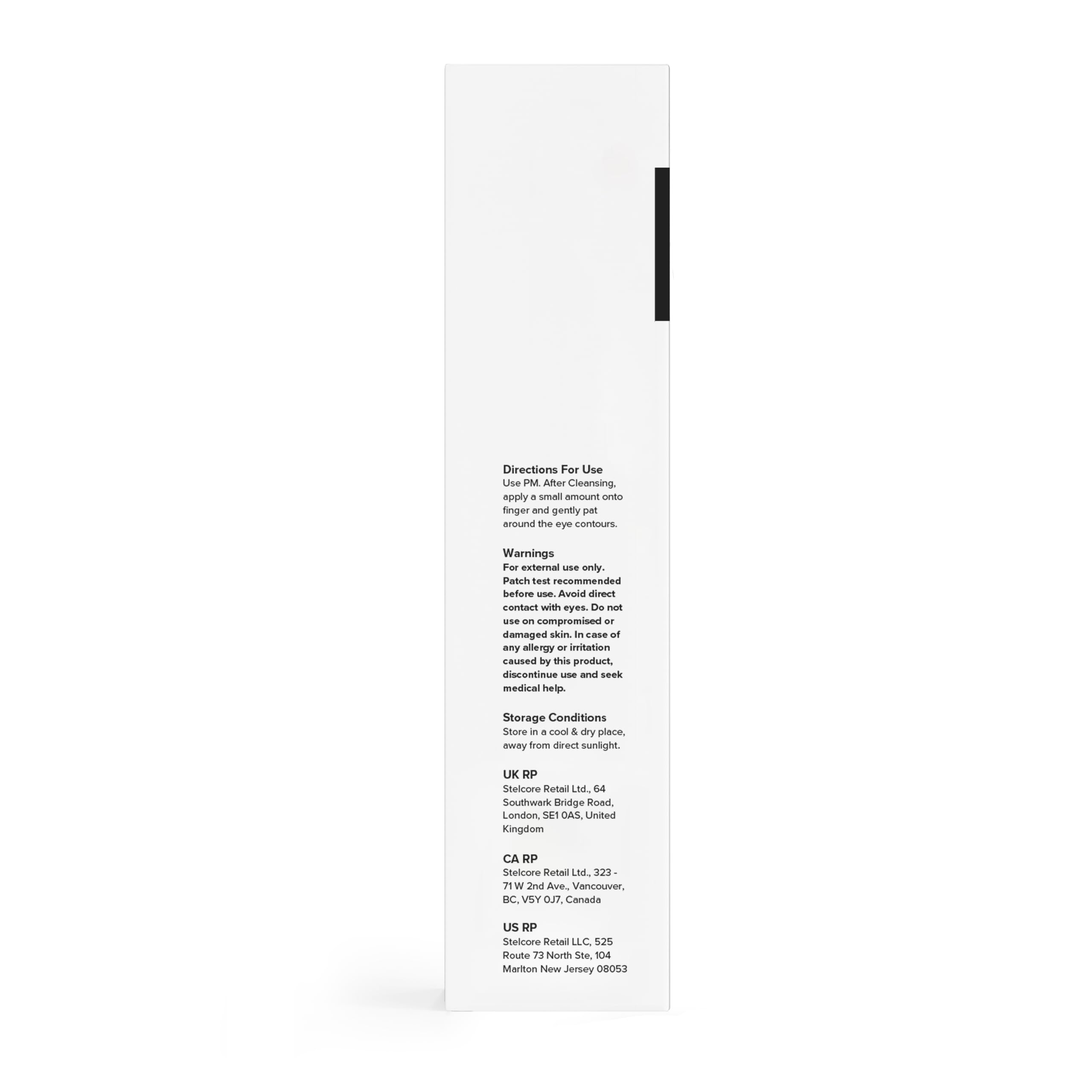 Minimalist open cap revealing cream surface to show smooth consistency and precise dispensing