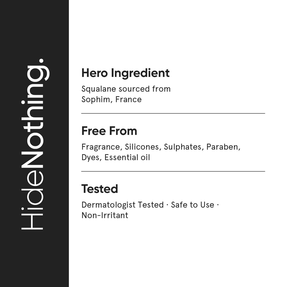 Minimalist Squalane ingredients focus on plant-derived squalane from Sophim featuring eco-certification.