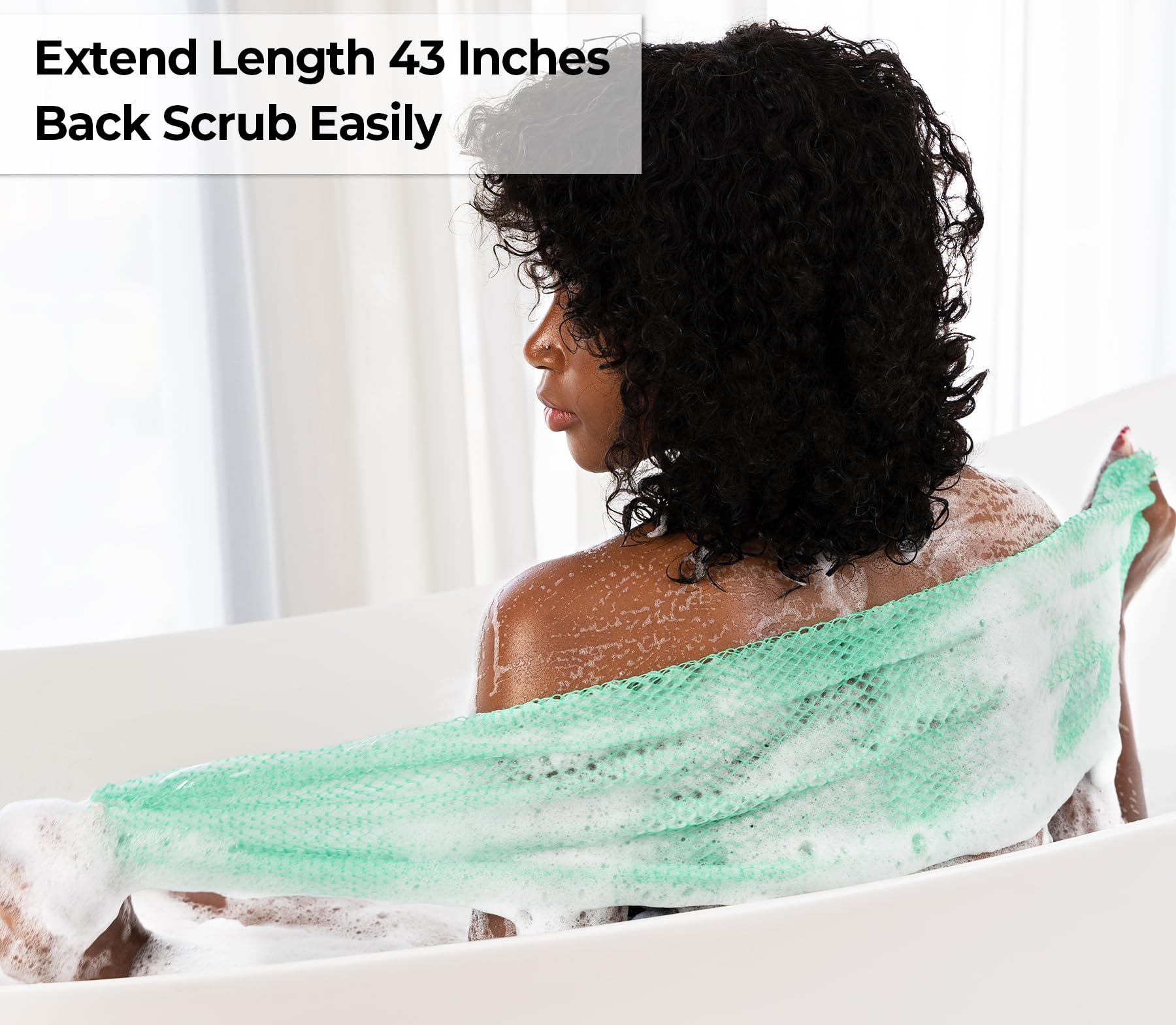MINISENTIALS African Net Sponge color varieties emphasize cheerful bath-time aesthetics.