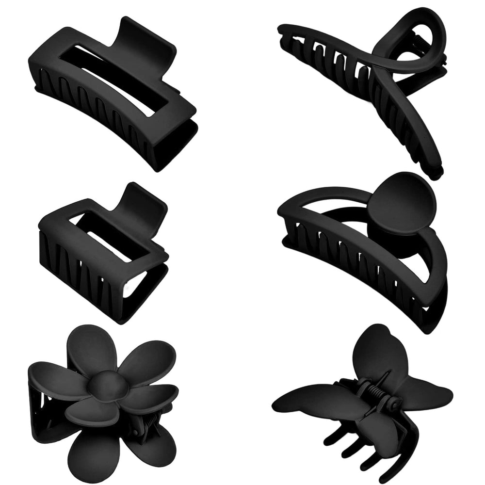 MINMUNJIU cross clip provides secure all-day hold for various hair types.