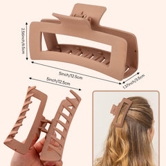 MINMUNJIU extra large clip back view highlighting rust-resistant metal springs