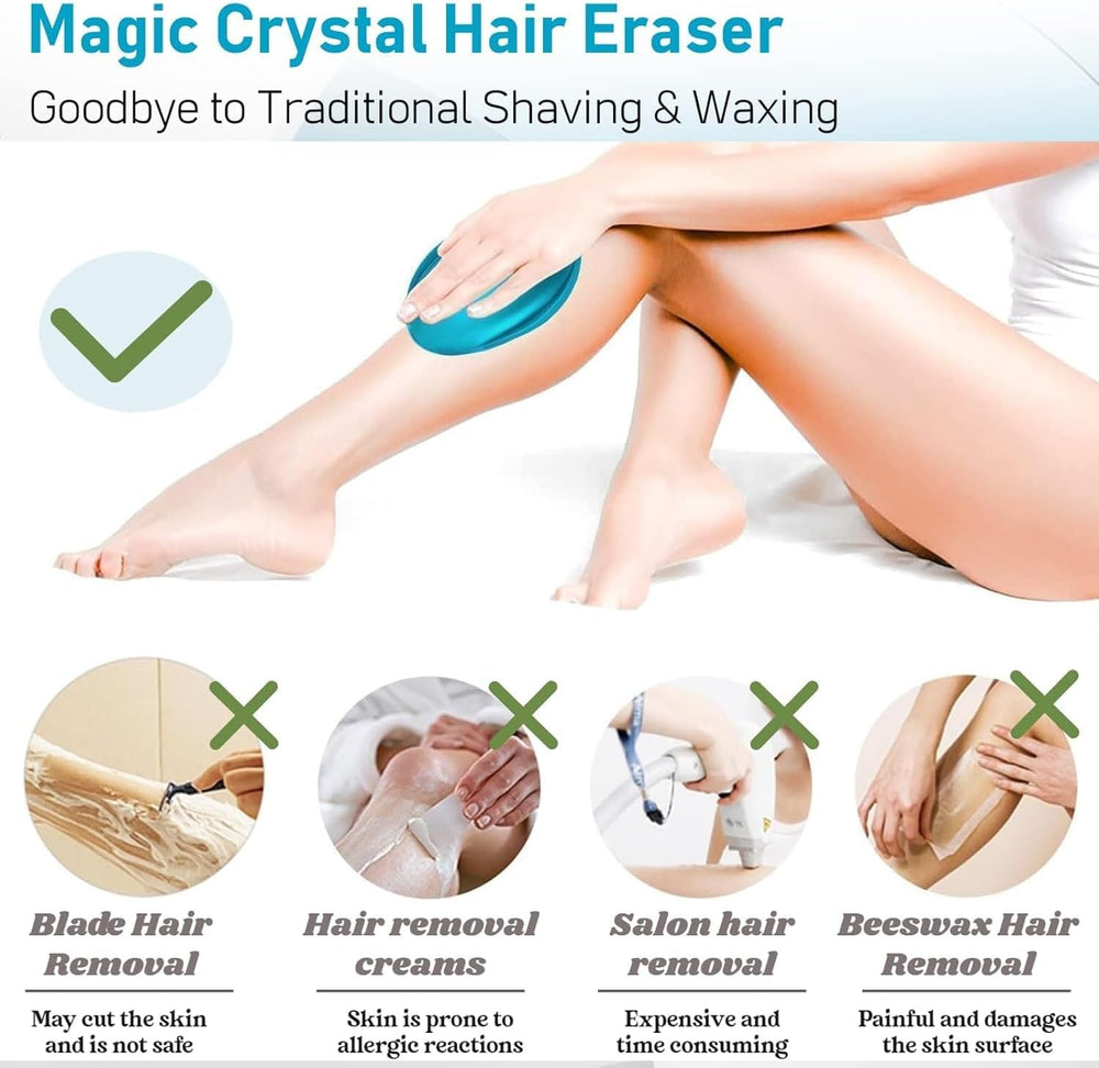 MINOCHI Crystal Hair Eraser is suitable for arms, legs, and more.