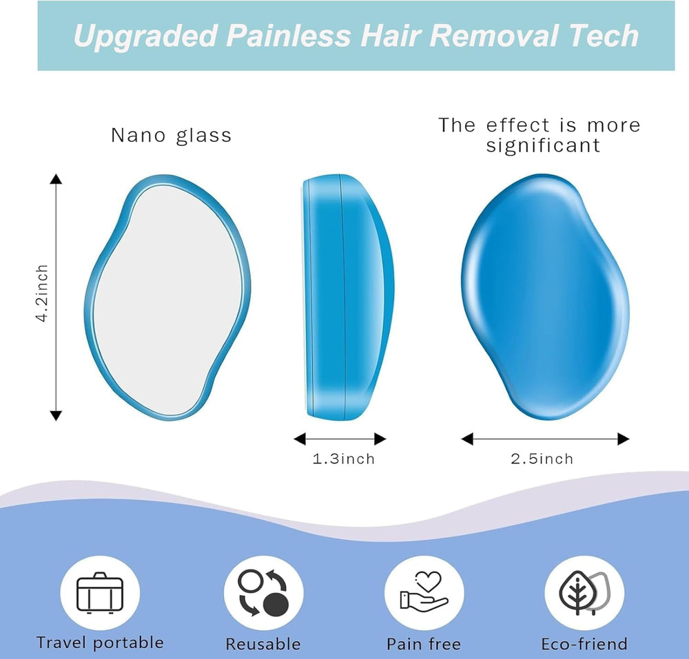 MINOCHI Crystal Hair Eraser, reusable up to 3 years, reduces waste.