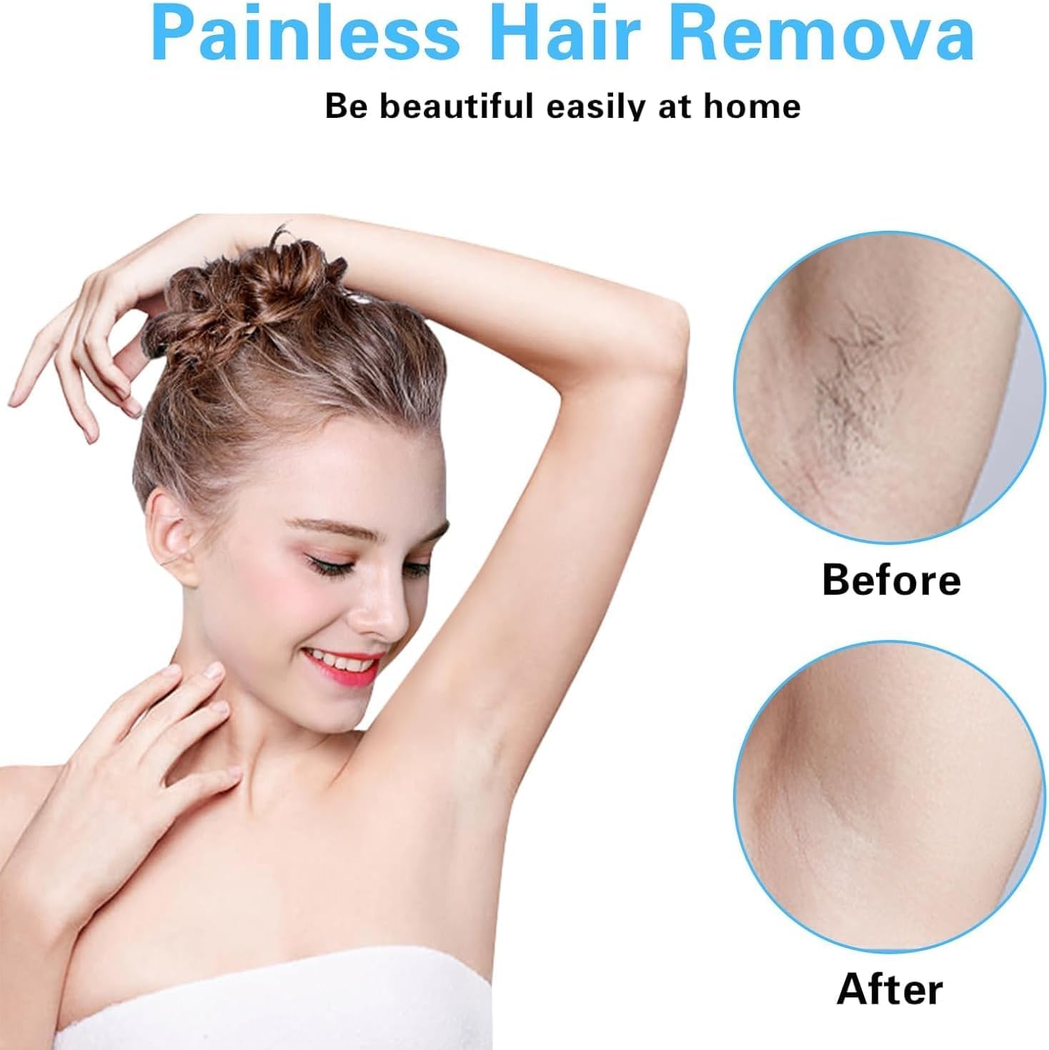 MINOCHI Crystal Hair Eraser is travel-friendly and battery-free.
