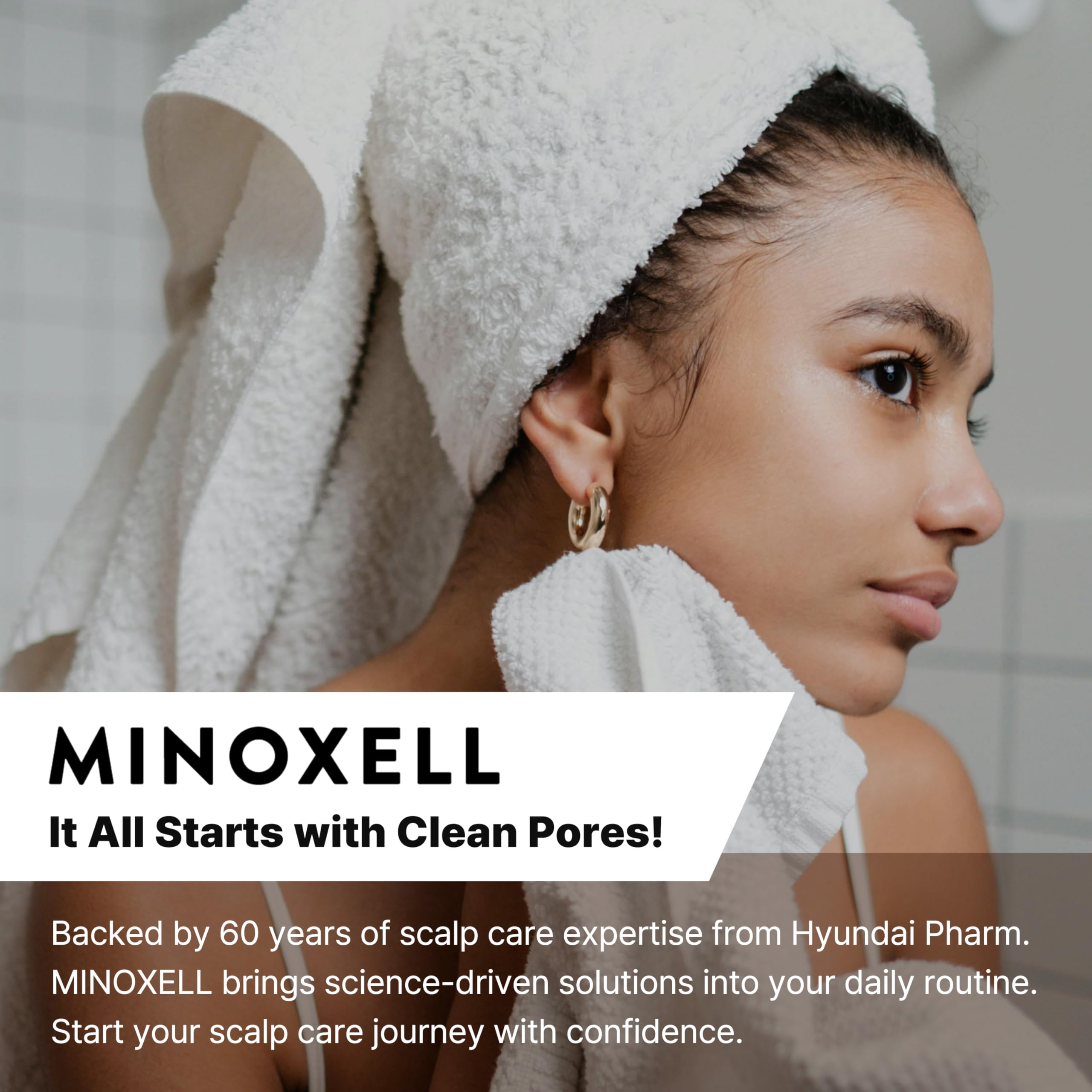 MINOXELL Scalp Intensive Shampoo daily-use formula suitable for everyday scalp care