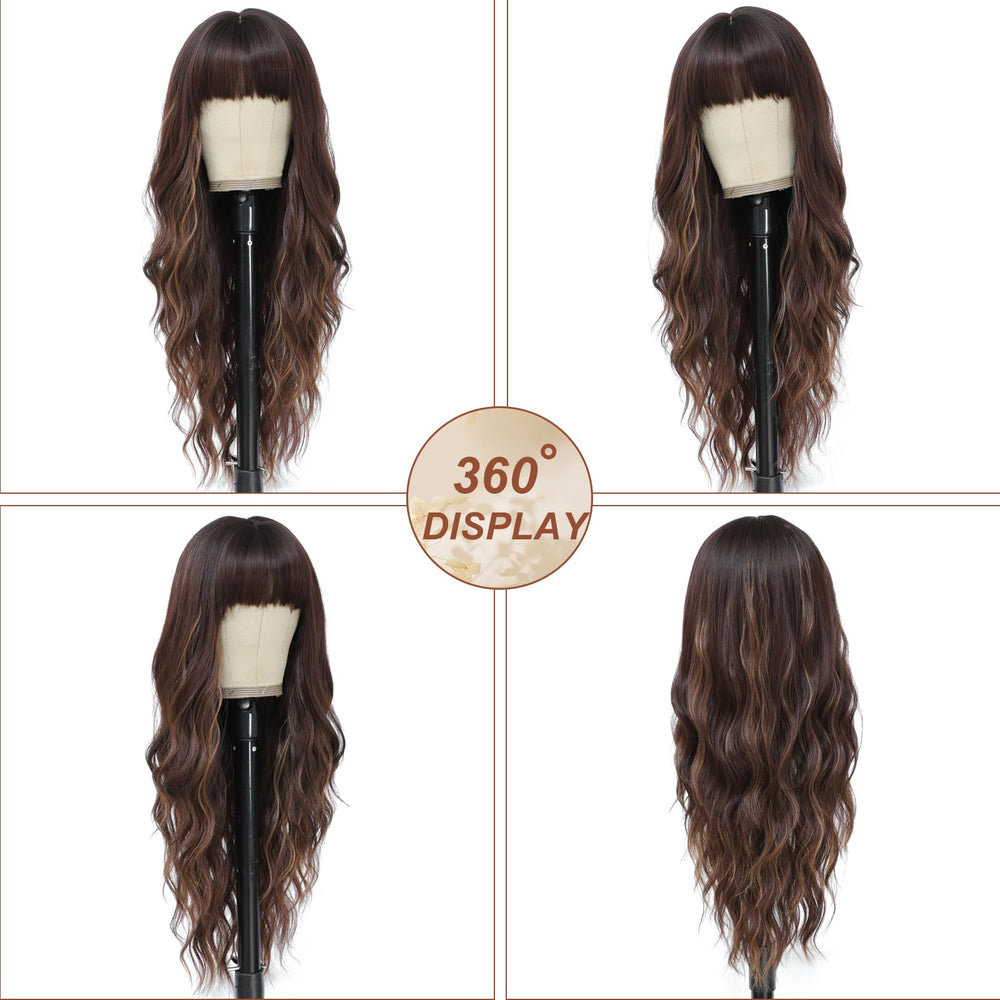 MINSEEYOO heat-resistant synthetic fiber close-up for smooth styling.