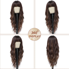 MINSEEYOO heat-resistant synthetic fiber close-up for smooth styling.