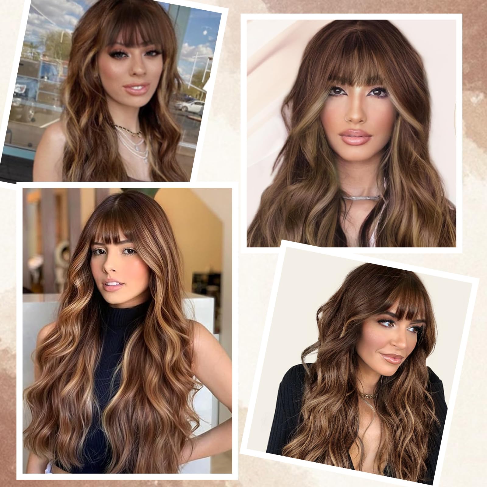MINSEEYOO natural-looking wig with comfortable fit for events.