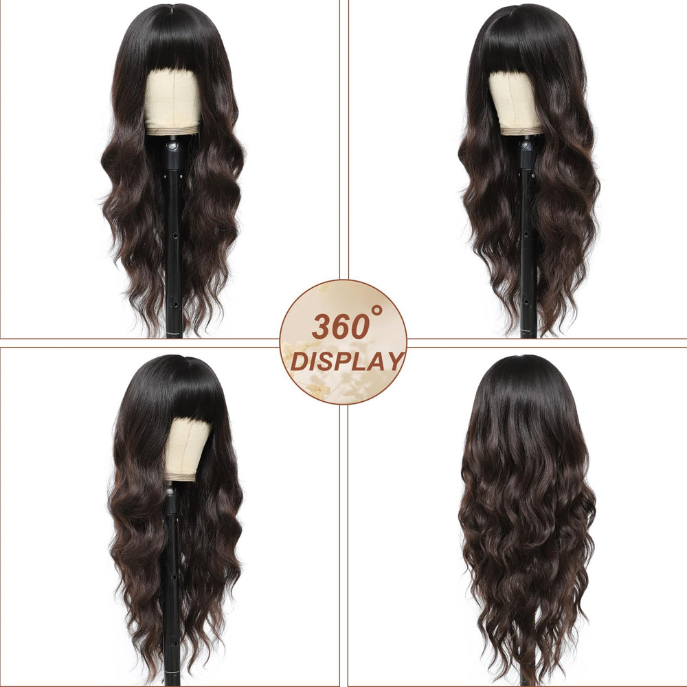 MINSEEYOO wig with adjustable straps and rose net for a comfortable fit