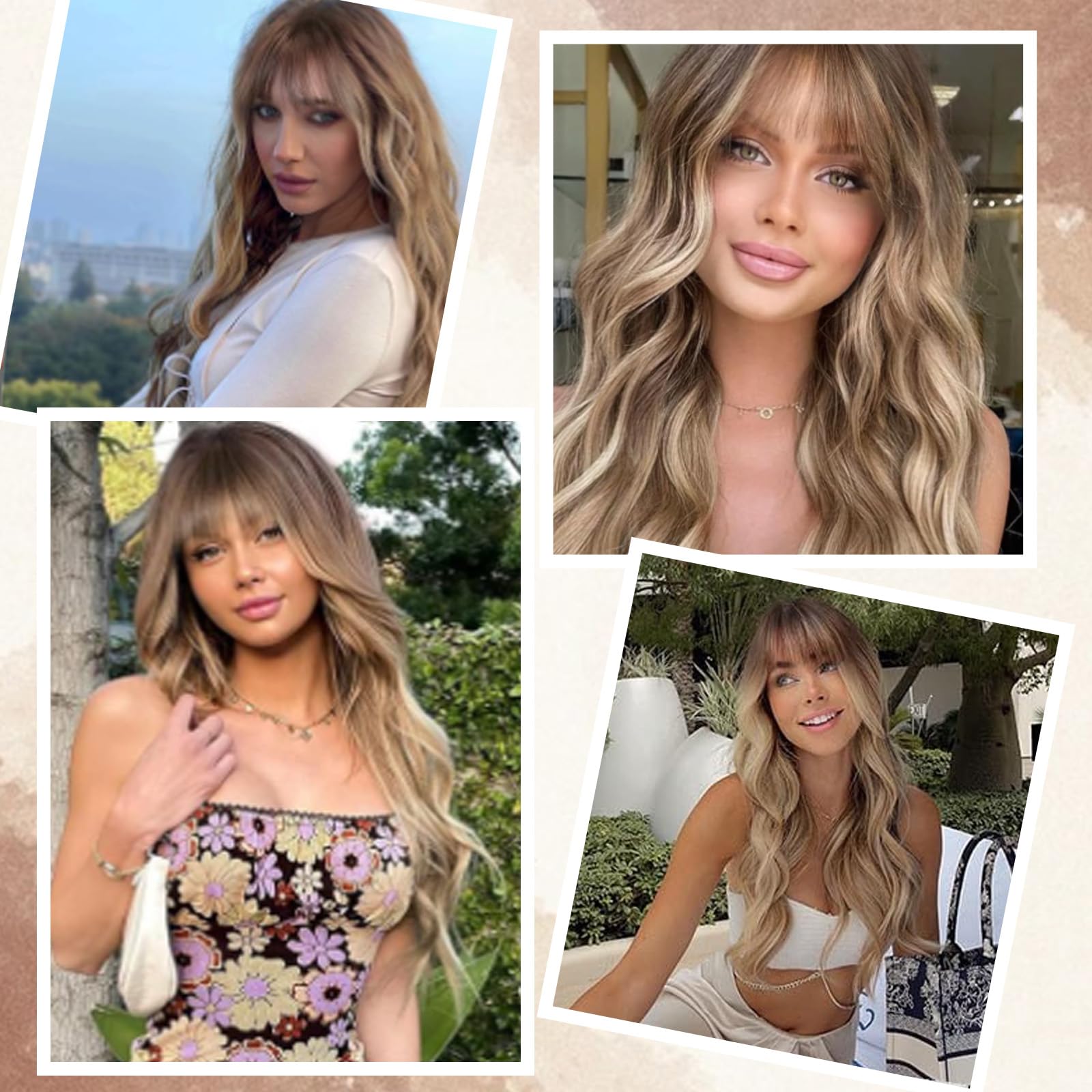 MINSEEYOO ombre blonde color adds warm sun-kissed vibes.