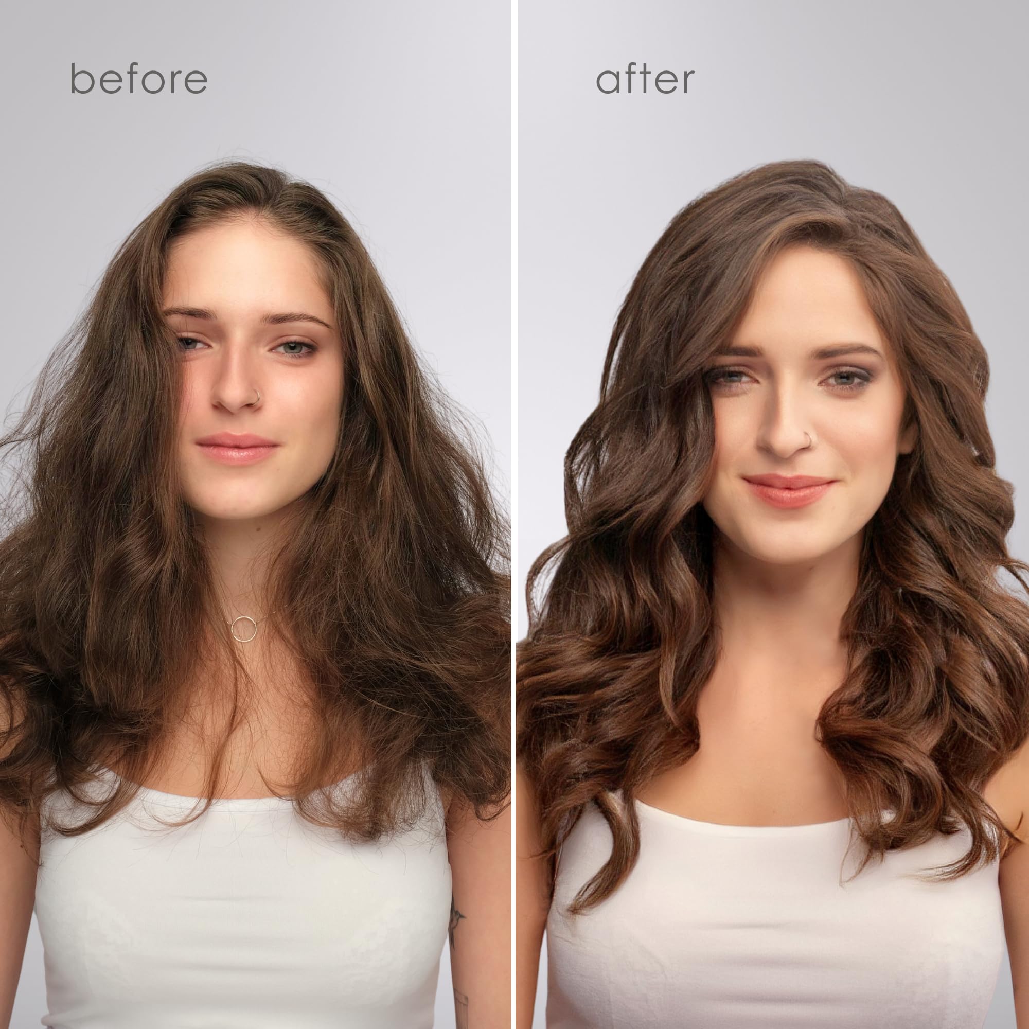 MINT EasyGlide clamp on curling iron for smooth, controlled styling.