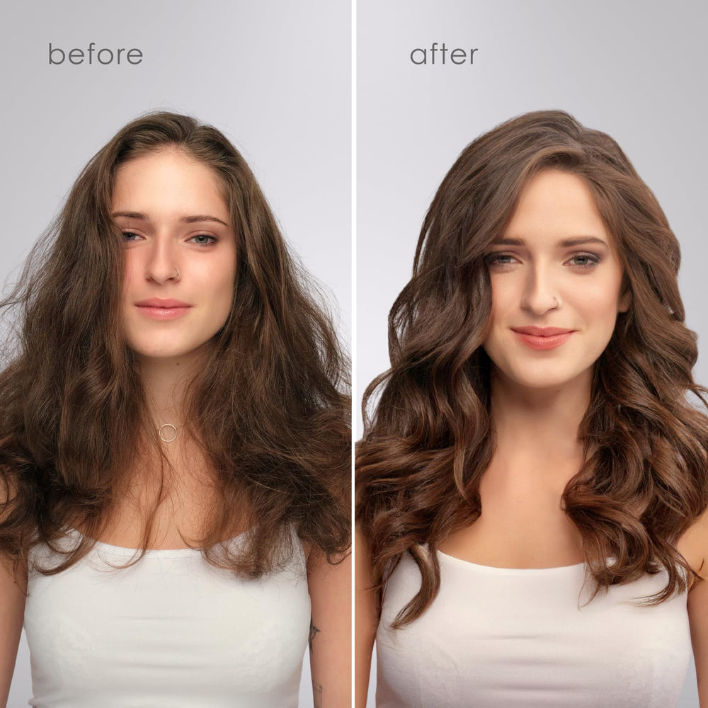 MINT EasyGlide clamp on curling iron for smooth, controlled styling.