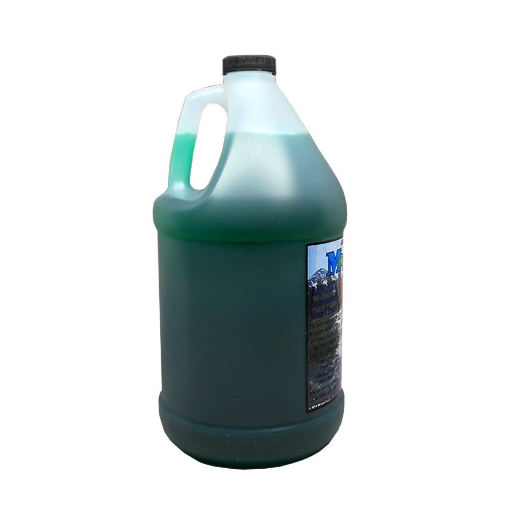 Miracle II Regular Soap being poured, showcasing easy dispensing for daily cleaning.