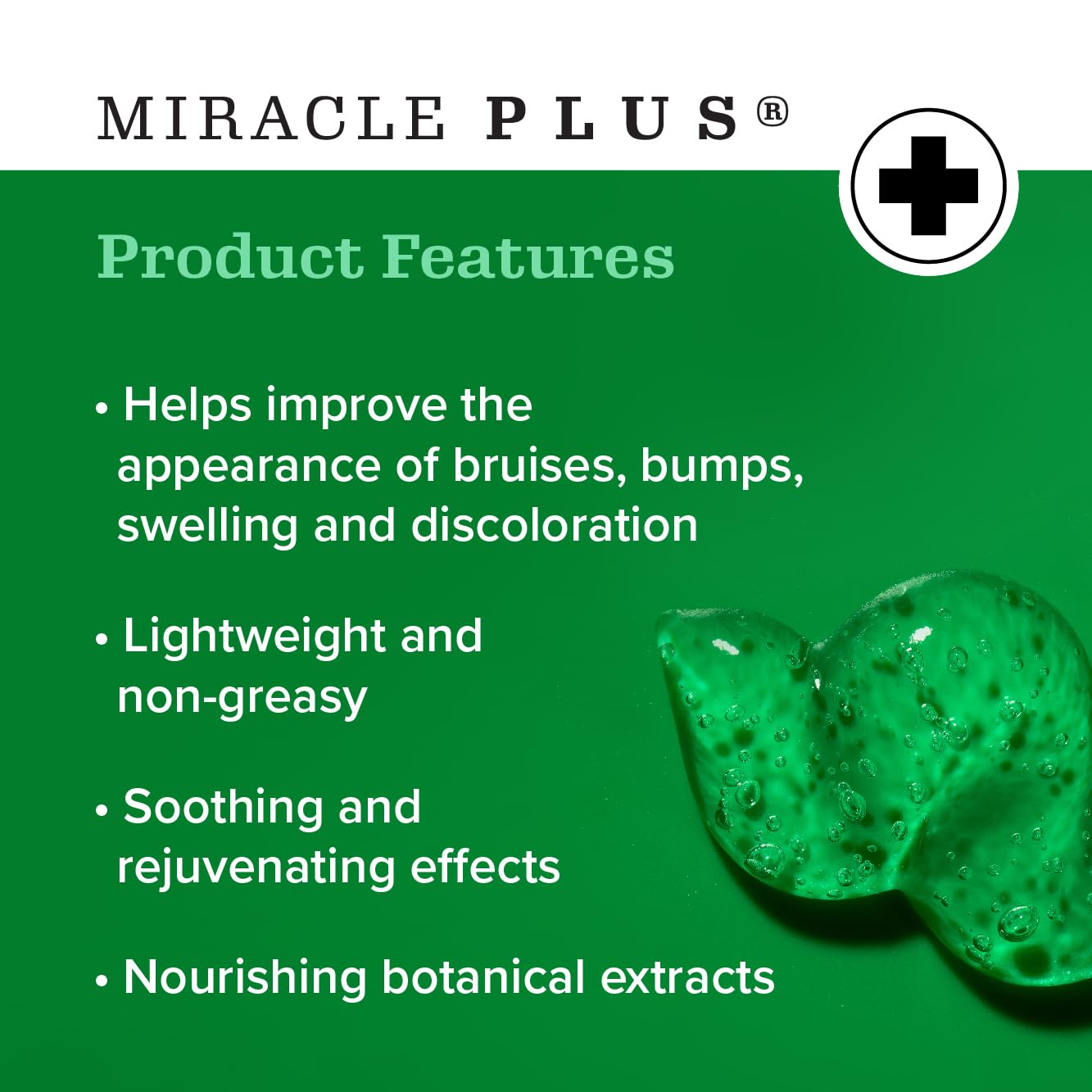 Miracle Plus Arnica Gel packaging box for two-pack kit.