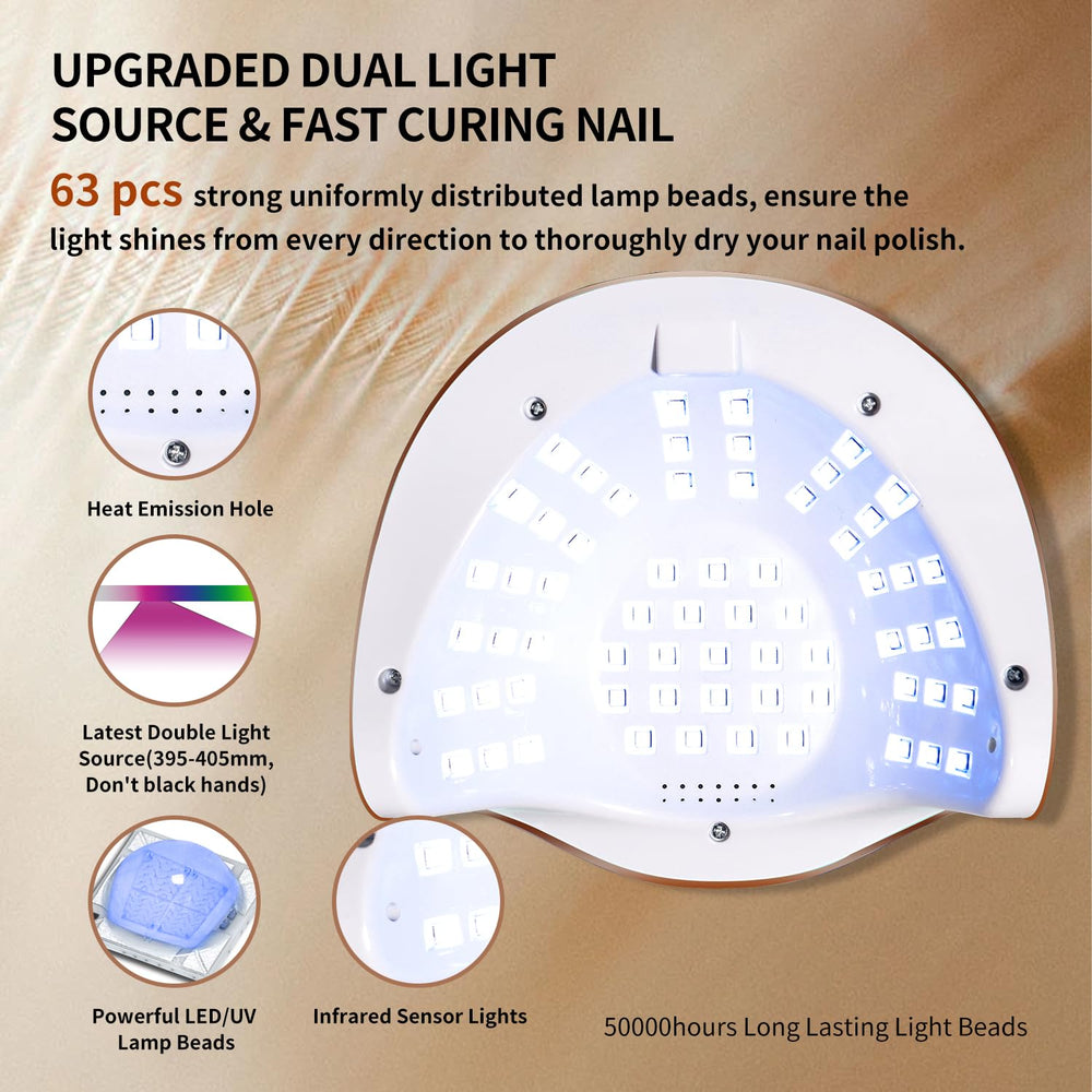 MIRAGE LAYON four-timer design supports home or salon routines.