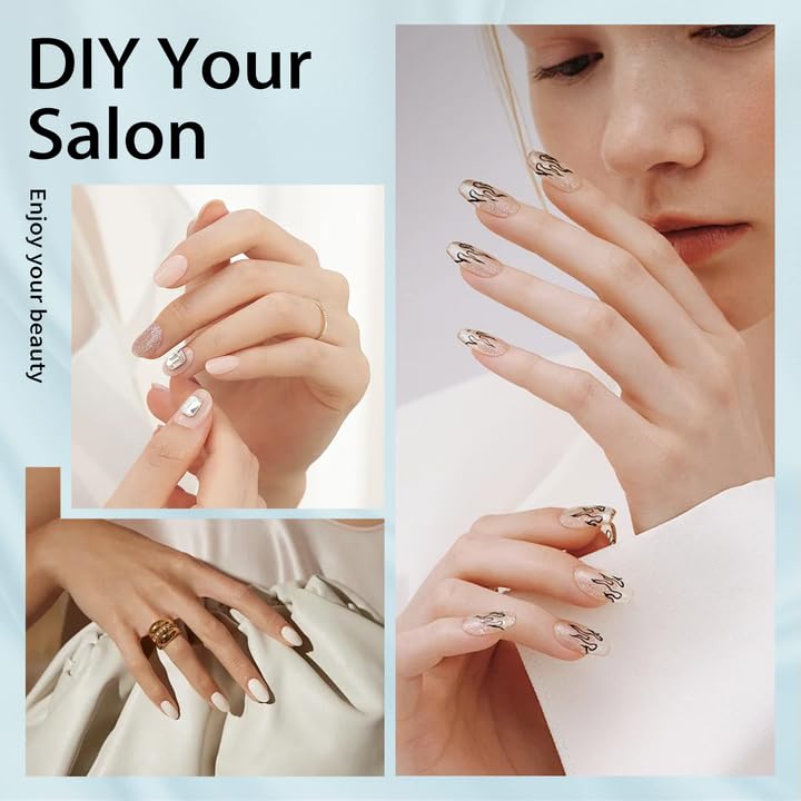 MIRAGE LAYON nail lamp ABS material emphasizes durable finish and easy cleanup