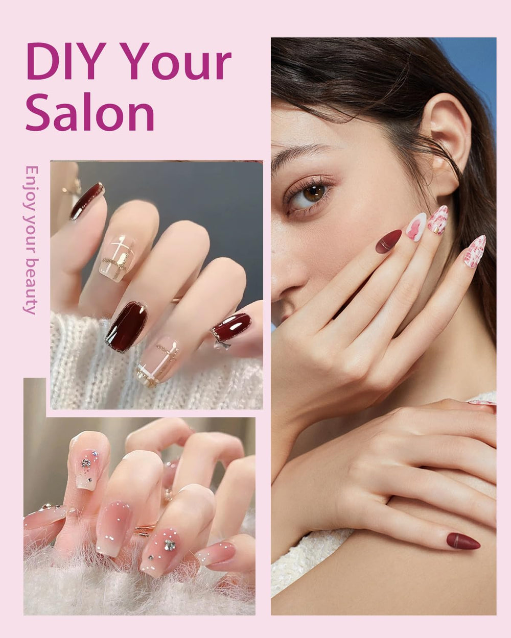MIRAGE LAYON detachable base enables flexible foot and nail drying.