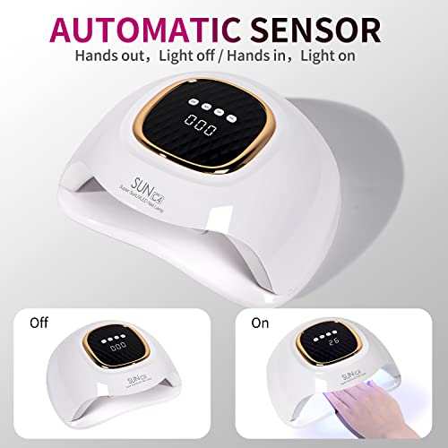 Mirage Layon UV Nail Lamp top view highlighting sleek, easy-to-use interface