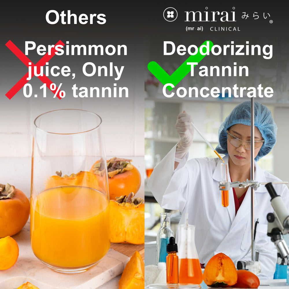 Mirai Persimmon Soap Bar compact size on bathroom shelf for everyday use