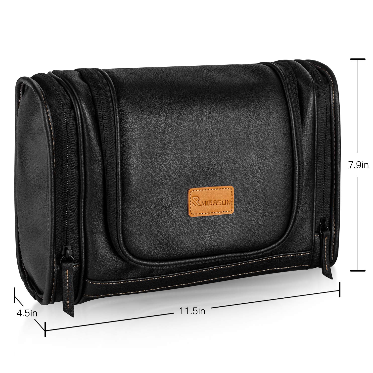 MIRASON toiletry bag with multiple pockets keeps gear organized during travel