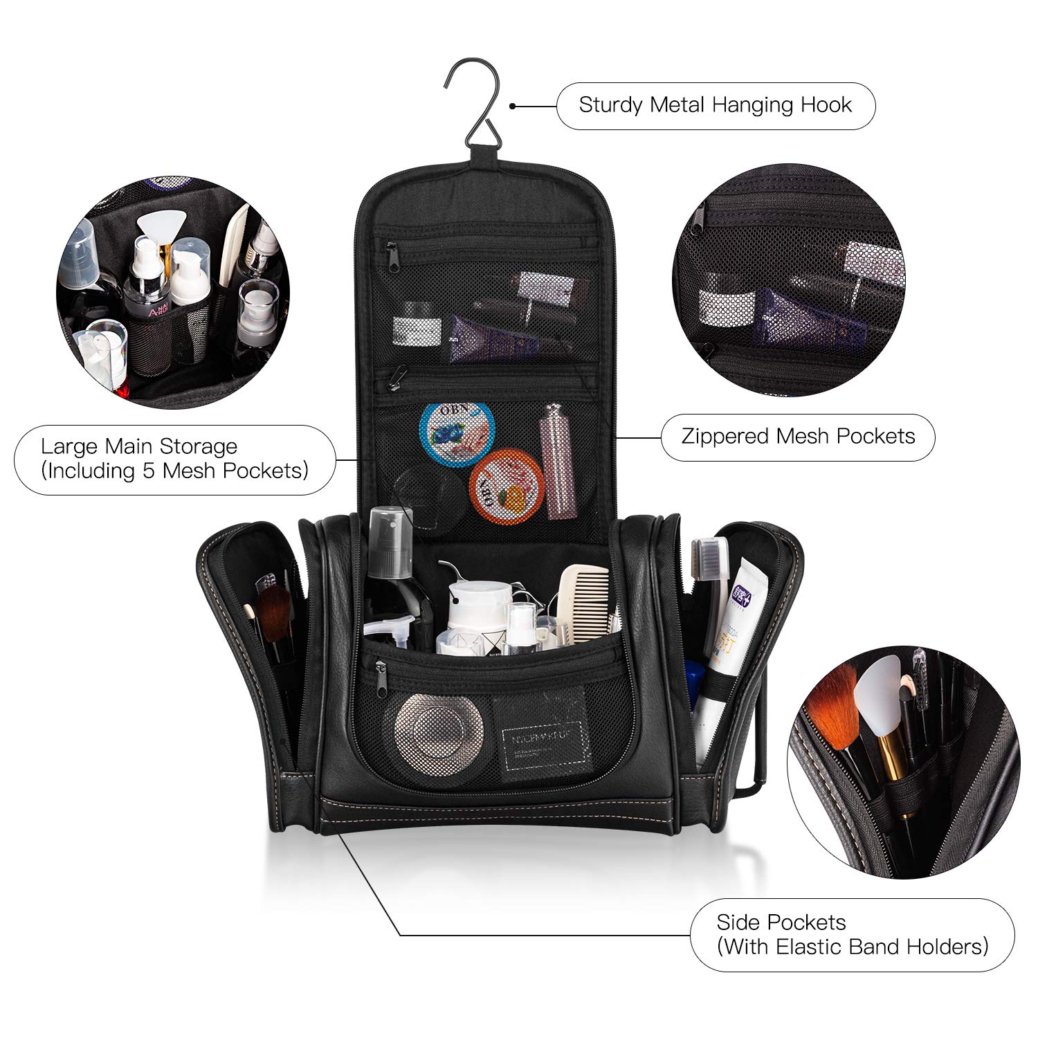 MIRASON bag features waterproof lining to protect contents against leaks