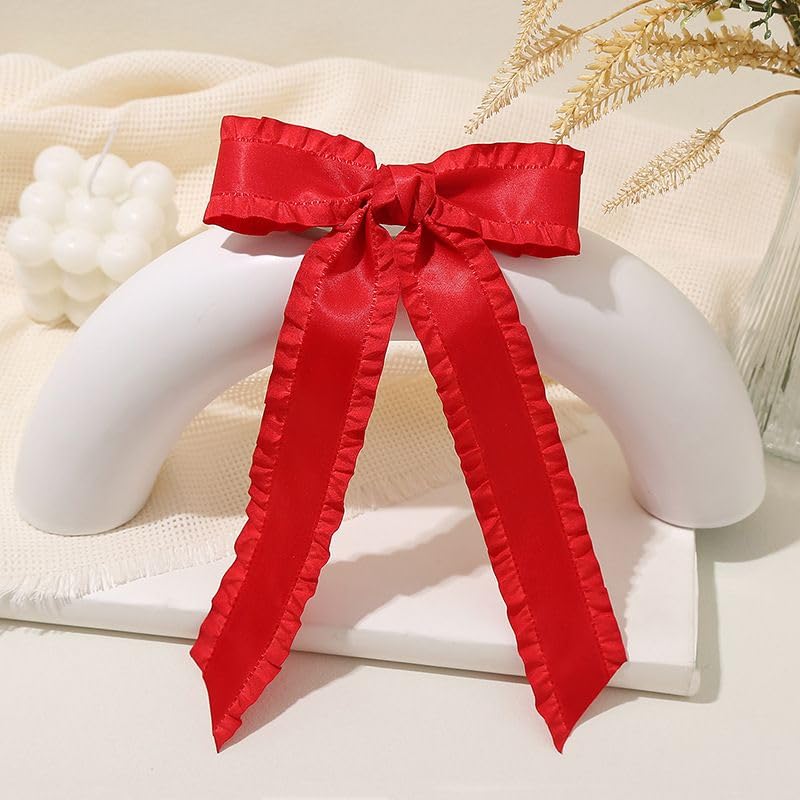 Miroksh satin bow accessory paired with everyday outfit
