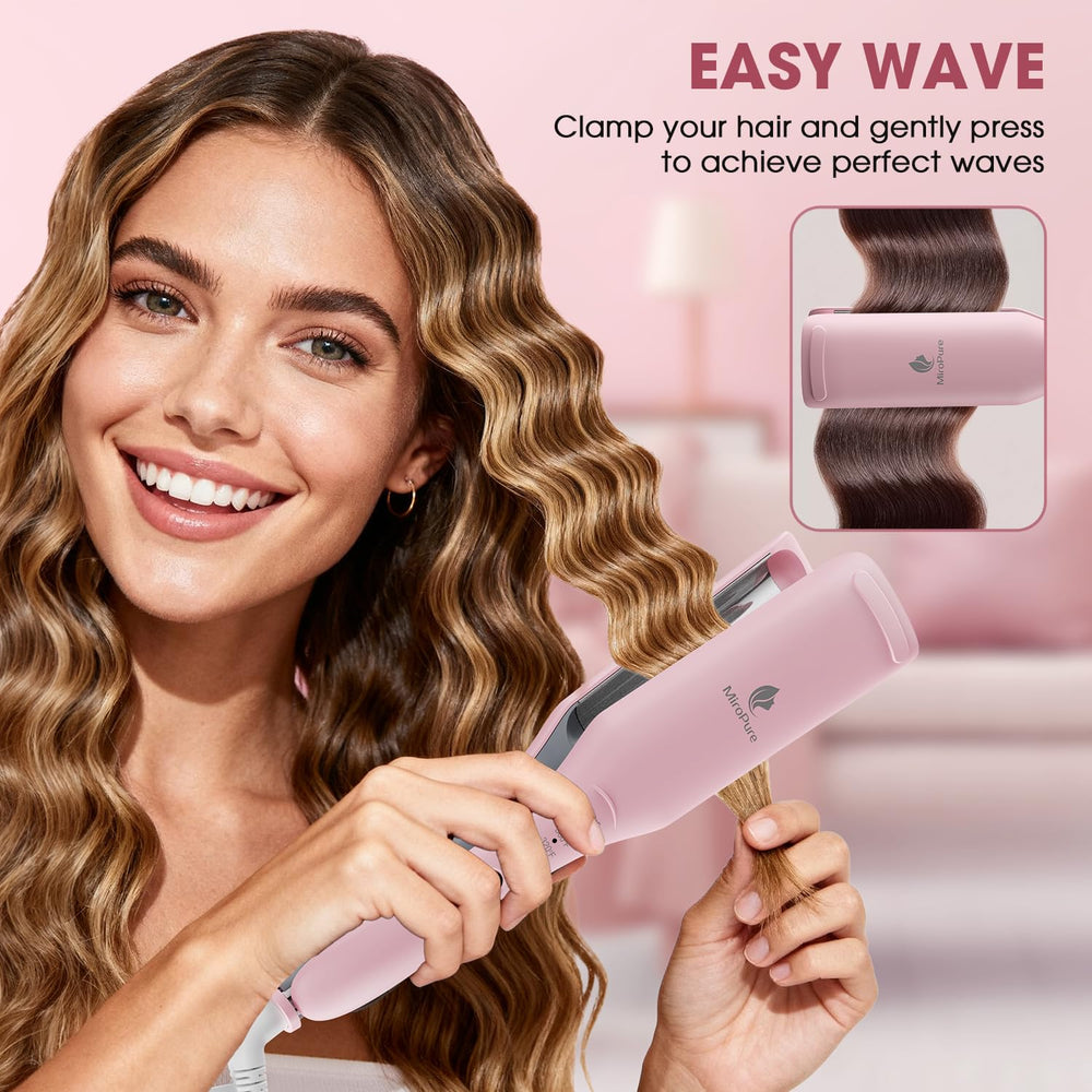 MiroPure 5 heat settings for safe personalized styling