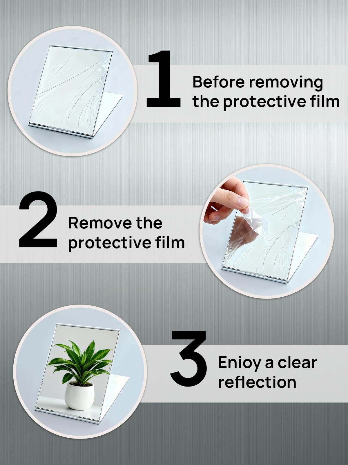 MIRRORNOVA ultra-slim mirror profile highlights lightweight design