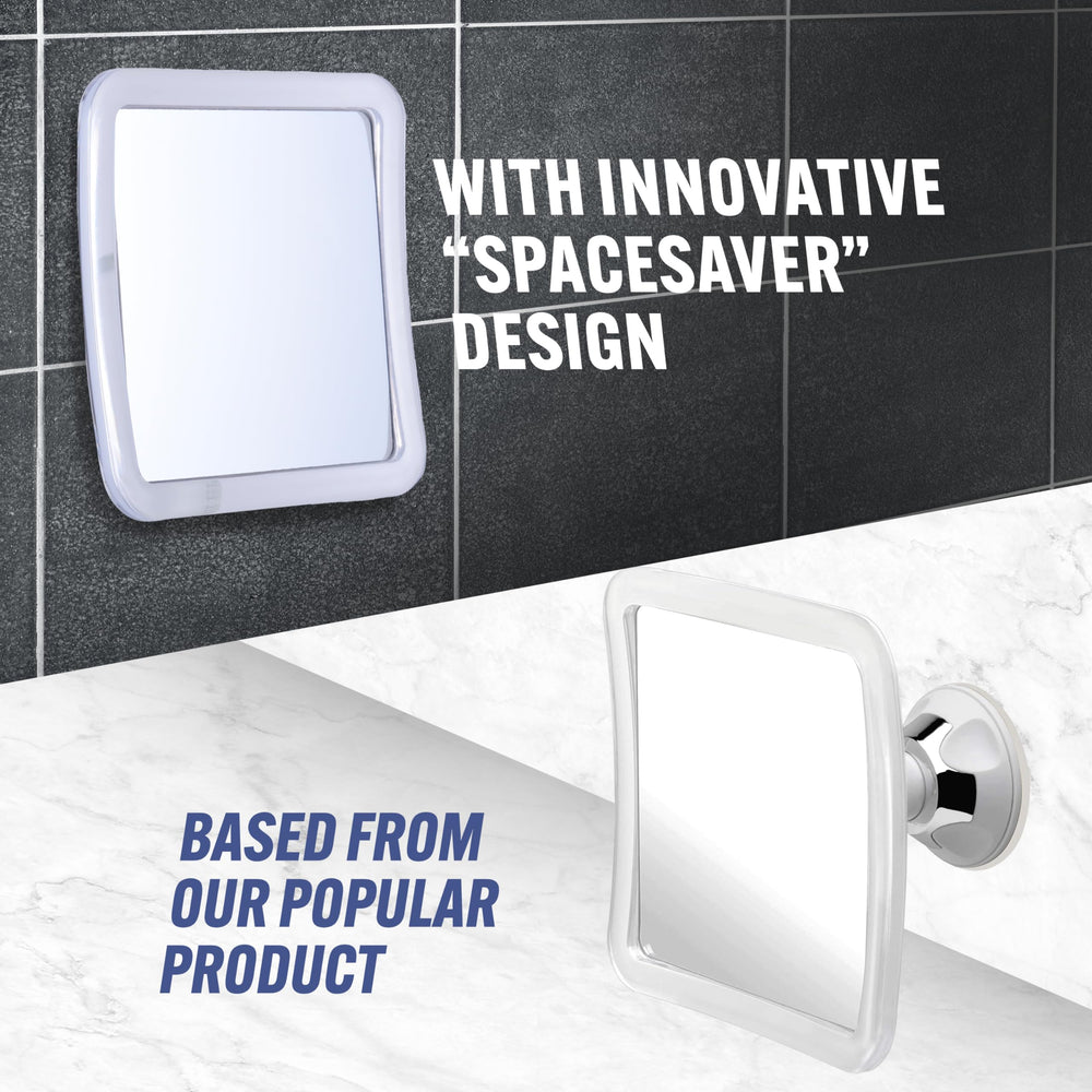 MIRRORVANA shatterproof construction endures daily use and travel.