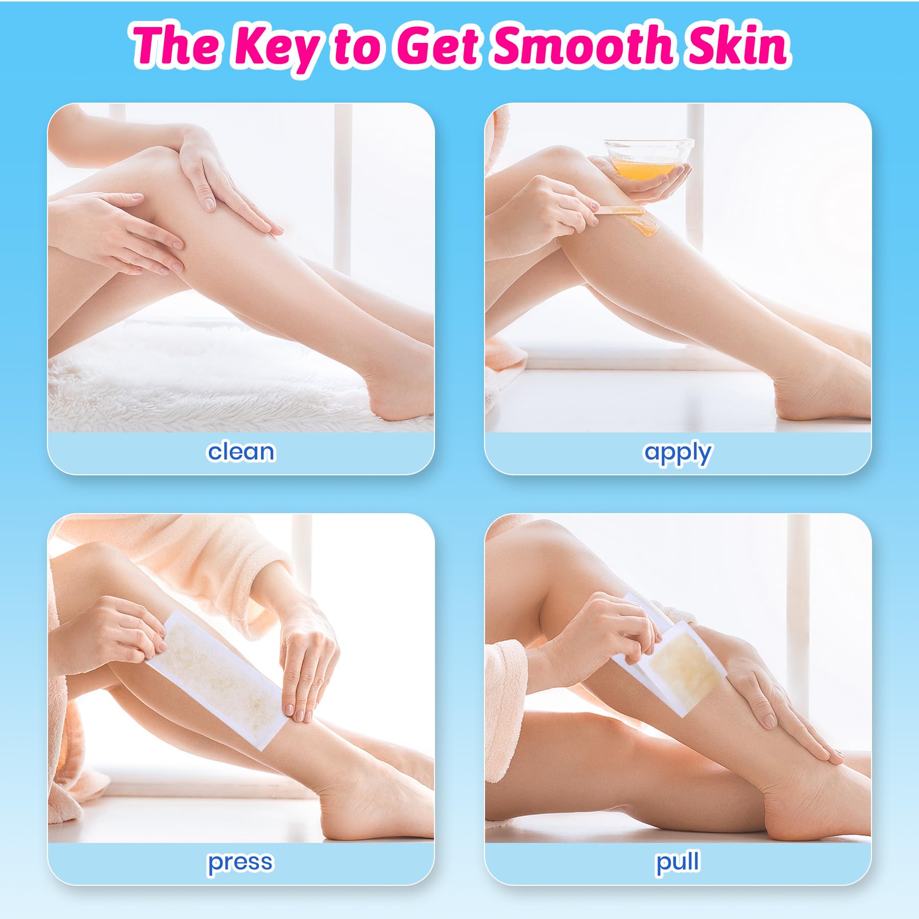 MIRUCOO durable non-woven strip roll shows tear resistance for reliable waxing.