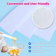 MIRUCOO packaged wax strip roll with spatula ready-to-use waxing kit.