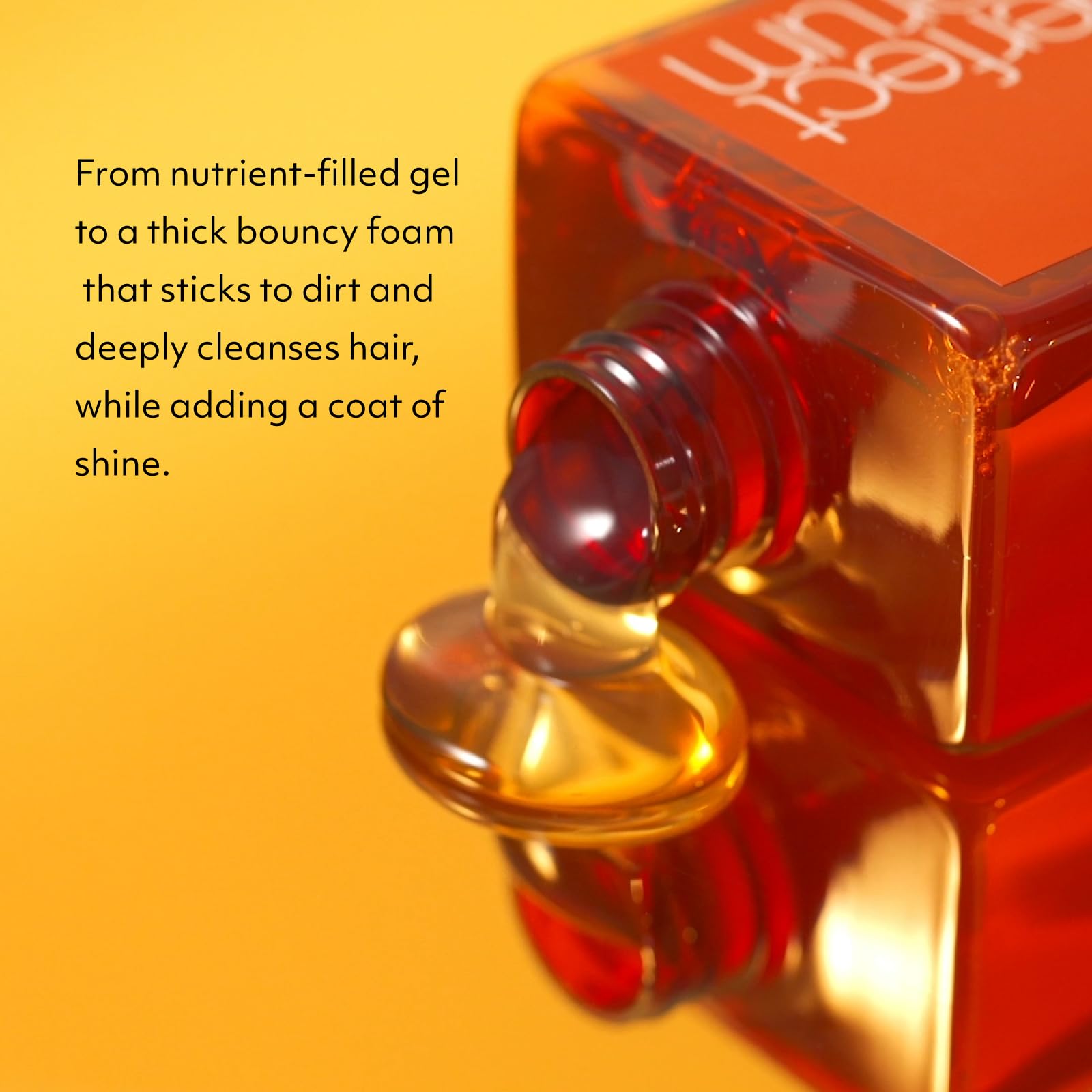 Mise En Scene argan oil and jojoba seed blend image highlights deep hydration for damaged hair.