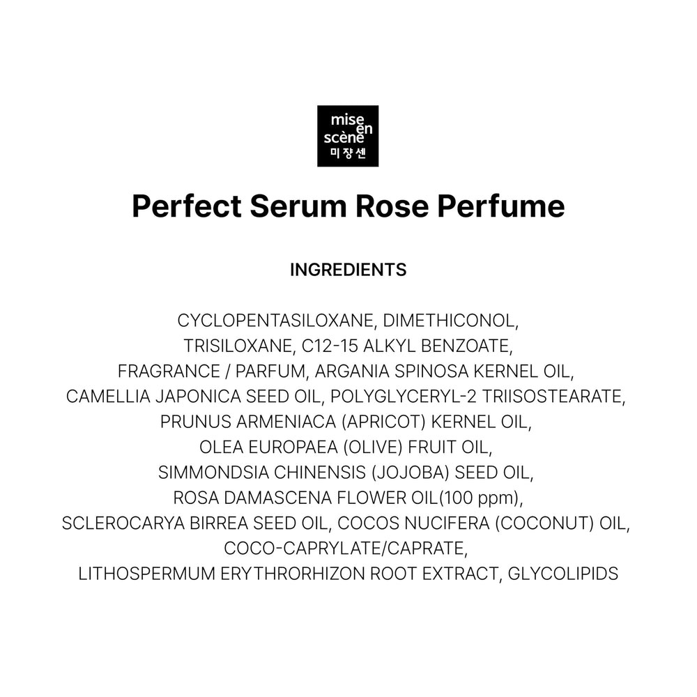 Mise En Scene natural oils nourish hair with a blend of argan and plant oils.