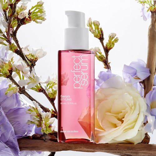 Mise En Scene Perfect Serum pre-styling shield for heat up to 446°F