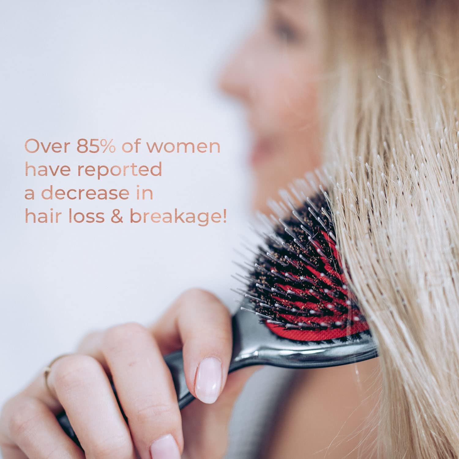 MIŠEL salon-grade brush highlighting professional-grade construction and durability