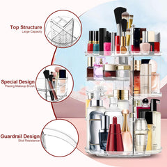 MISERWE seven adjustable layers adapt to various cosmetics and accessories.