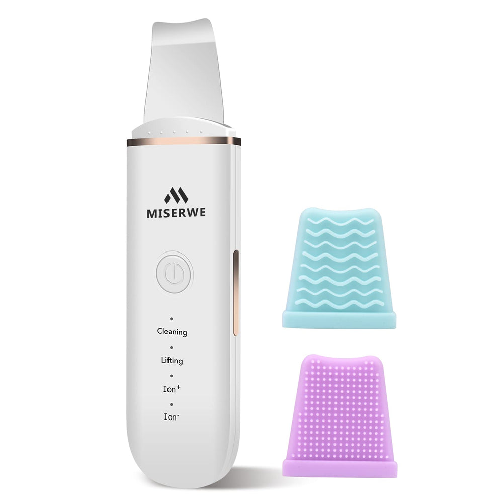MISERWE Skin Scrubber packaging box shows gift-ready skincare tool