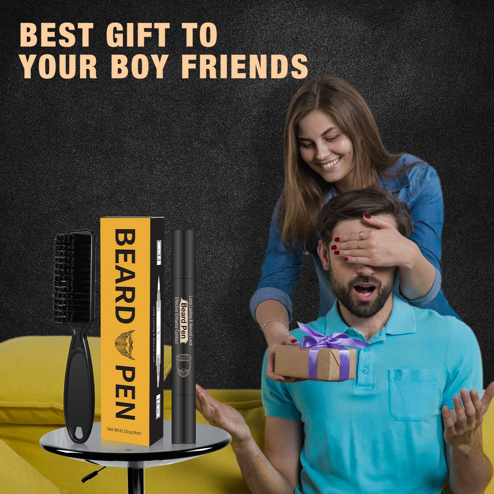 MISICH beard pencil filler quality-assurance packaging with easy returns.