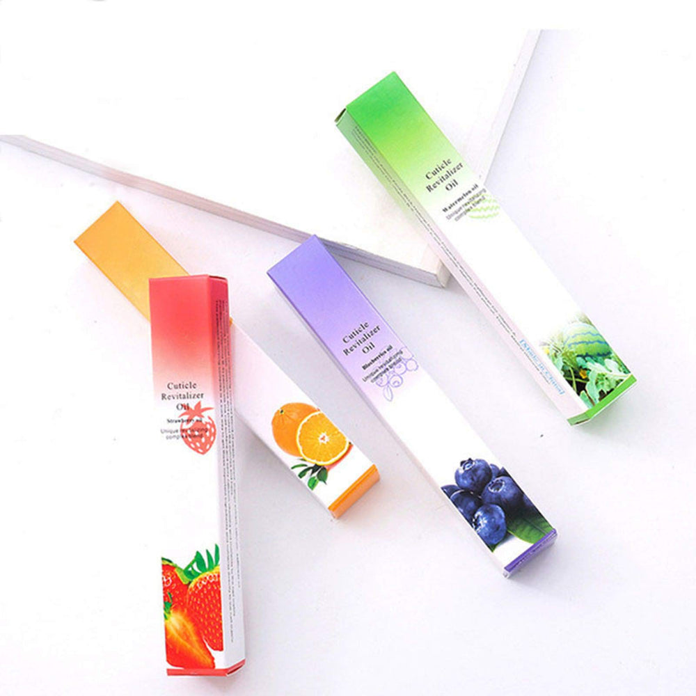 Miss Forever cuticle oil pen application-ready setup on clean nails.